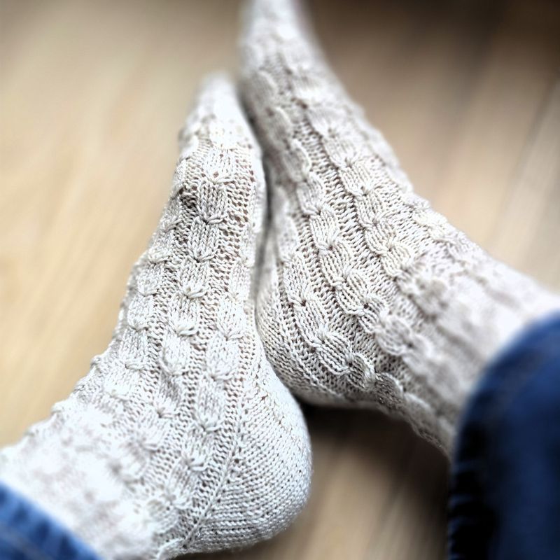 White Lotus Socks
