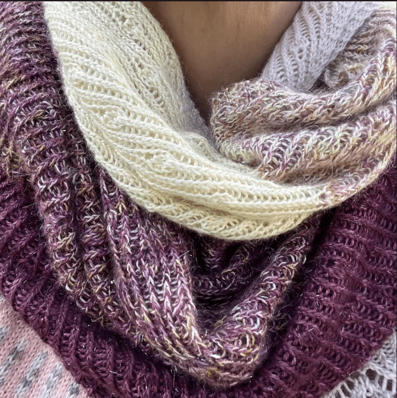 Polarlys Shawl